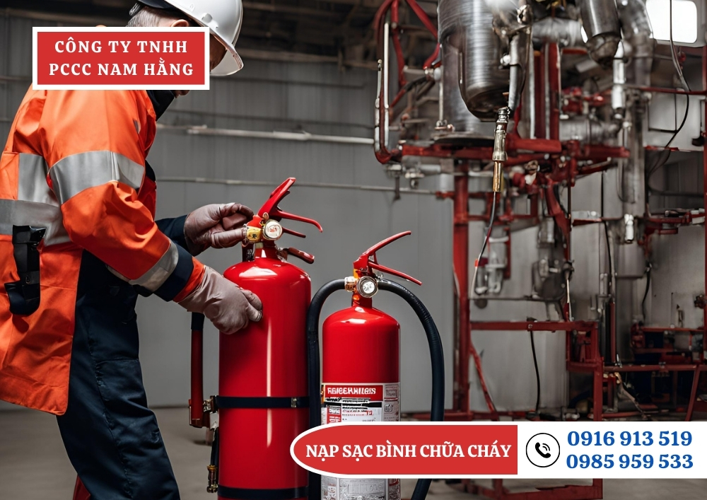 Dịch vụ nạp sạc bình chữa cháy tại Thanh Xuân – Hà Nội