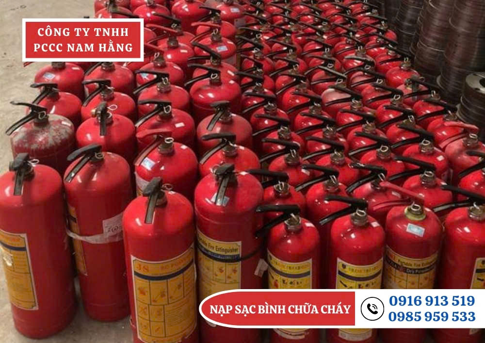 Dịch vụ nạp sạc bình chữa cháy tại Hoàn Kiếm - hà nội