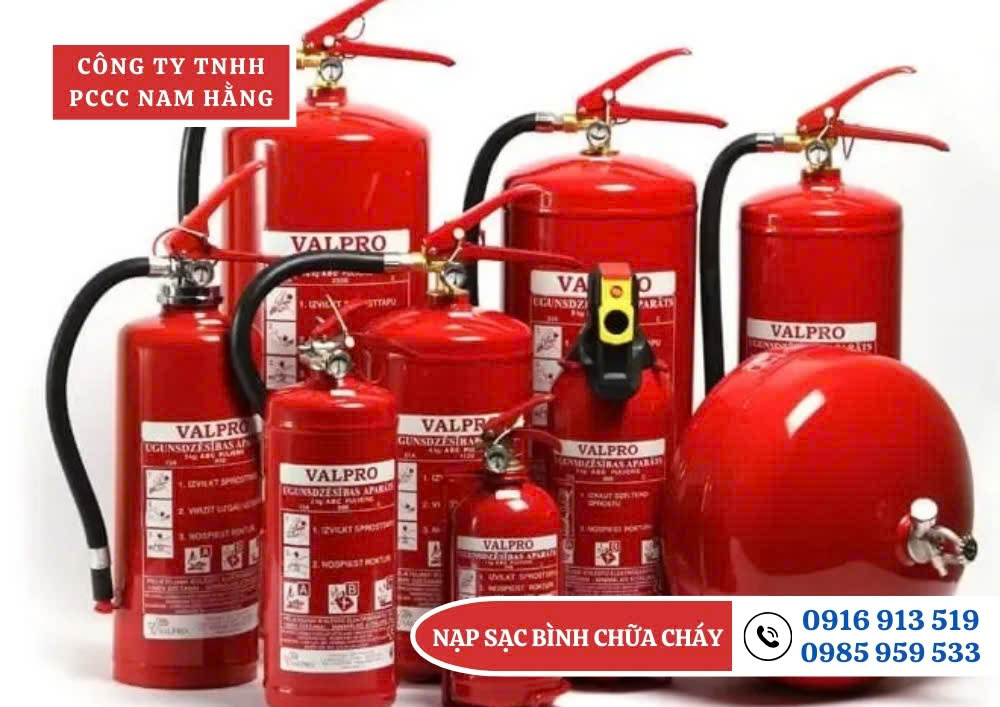 NẠP SẠC BÌNH PCCC TẠI HẢI PHÒNG Dịch vụ nạp sạc bình PCCC tại Hải Phòng