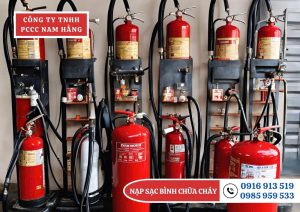 Nạp Sạc Bình Chữa Cháy giá rẻ Tại Kim Mã Hà Nội