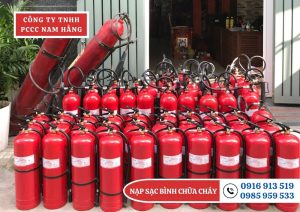 Nạp sạc bình chữa cháy tại Thường Tín