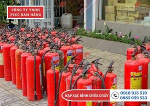 Nhận Nạp Sạc Bình Chữa Cháy Tại Long Biên, Hà Nội