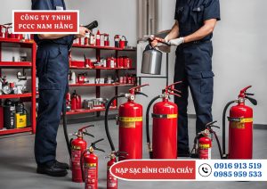 Bơm Nạp Bình Chữa Cháy Tại Hà Nội