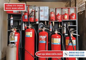 Nạp bình chữa cháy tại phường Hoàn Kiếm Hà Nội